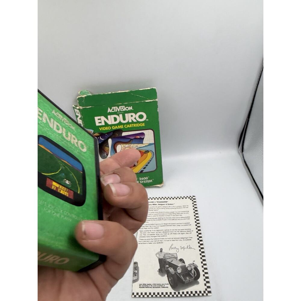 Enduro Atari 2600 Complete In Box (CIB) - Picture 5 of 11